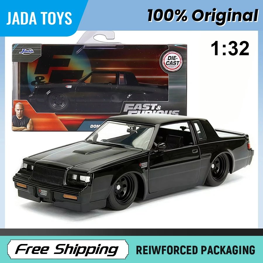 En Stock JADA 1:32 Fast & Furious Buick Grand National, Auto de Metal Fundido a Presión, Juguetes para Niños, Modelo de Auto de Aleación, Juguetes Originales para Niños, Regalos