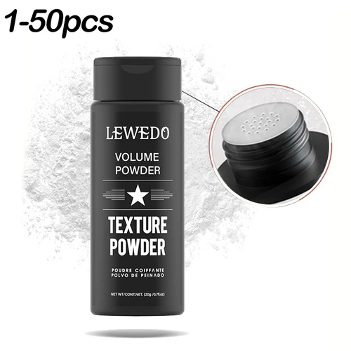 Imagen 1 del producto Polvo para peinar el cabello de volumen instantáneo, texturizador de cabello esponjoso con Control de aceite para hombres y mujeres, polvo esponjoso para cabello de larga duración, 1-50 Uds.