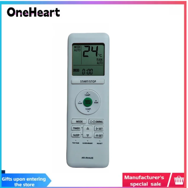 

Remote Control Compatible FOR General O-General Inverter Split A/C Unit Air Conditioner AR-RAH1U AR-RAH1E ASGG30CETA-B ASGG36CE
