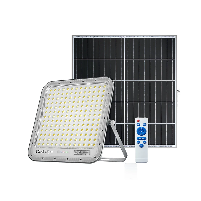 90LED Outdoor Solar Flood Light Cool White Waterproof Safety Spotlight for Porch Yard Garage Lighting