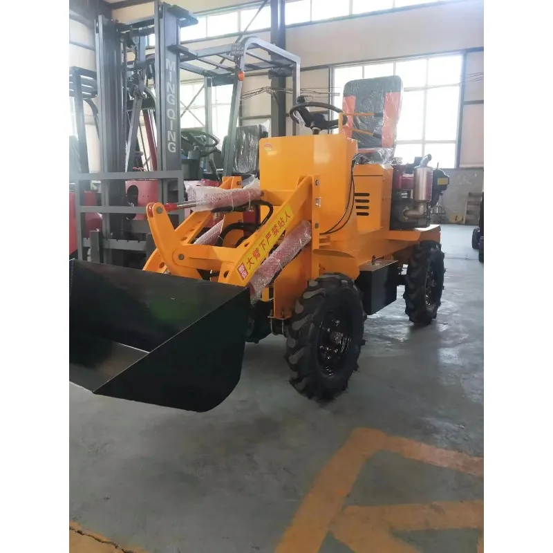 Diesel Powered  Telescopic Front Farm Use Compact Articulated Wheel Loader Deposit - Image 2