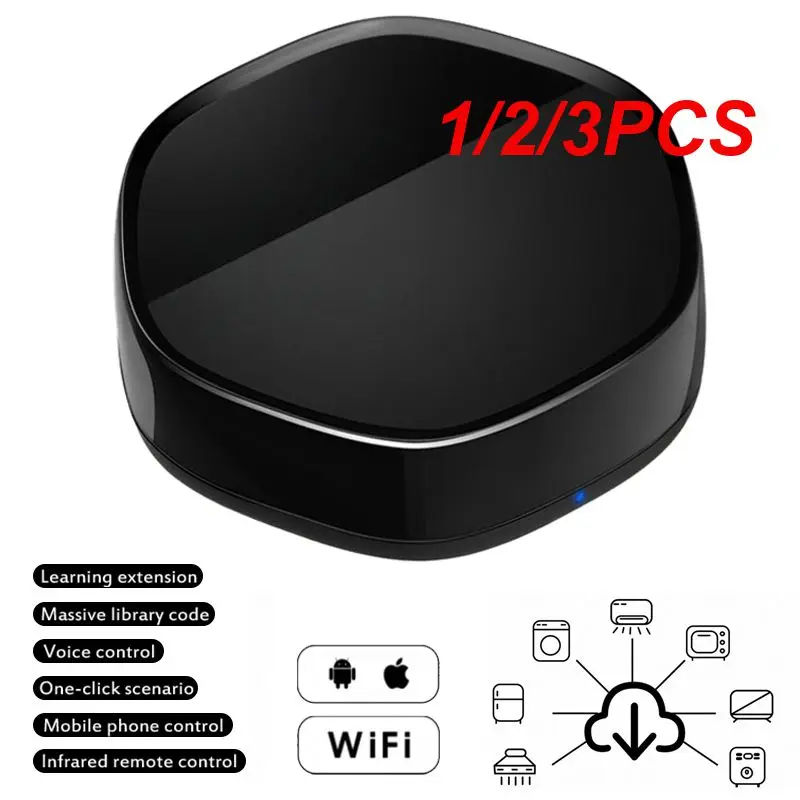 

1/2/3PCS Tuya Smart Home 3.0 Multi-function Gateway Hub Ble Mesh WiFi IR Wireless Remote Controller for Alexa
