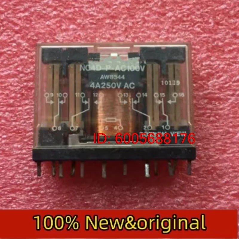 5pcs New Relays NC4D-P-AC100V relay