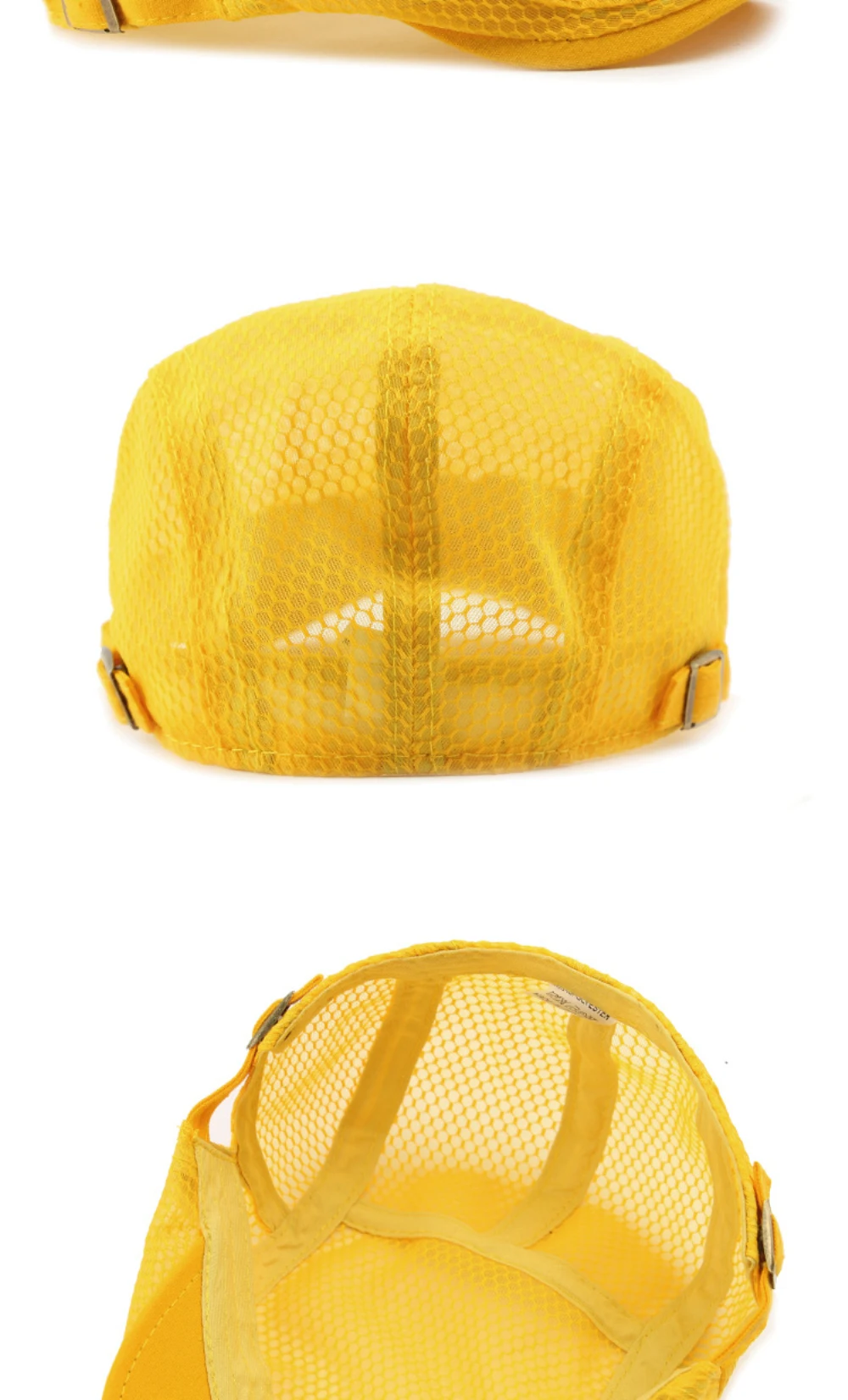 HT4822 Baskenmützen Frühling Sommer Mesh-Kappen für Herren Damen Retro Künstler Maler Baskenmütze Herren Damen Ivy Flat Cap Atmungsaktive Baskenmütze – Detail 10