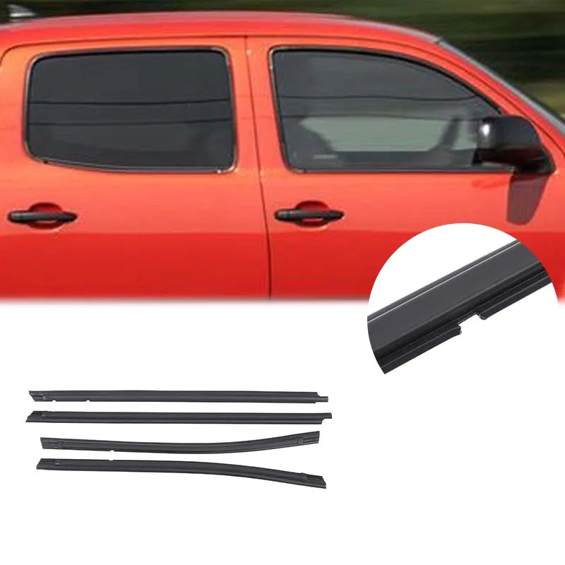 لتويوتا تاكوما 2004-2015 ABS المطاط نافذة السيارة حبة ختم حماية السيارة الخارجية استبدال أجزاء OE: 68161-04050 #1