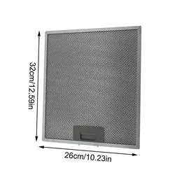 Filtry do okapu kuchennego Siatka metalowa Filtr odpowietrzający 320x260mm Okapy kuchenne Filtr oleju Okap smarowy Część przeciw oleju i bawełny