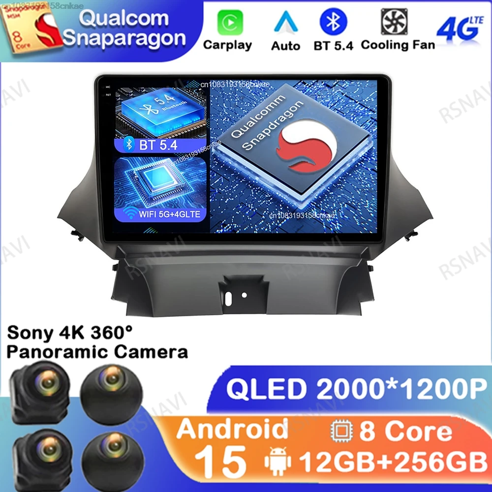 

Android 15 For Chevrolet Orlando 2010 - 2018 Qualcomm Viedo Player Multimedia Wireless Carplay Auto QLED Car Radio Navigation BT