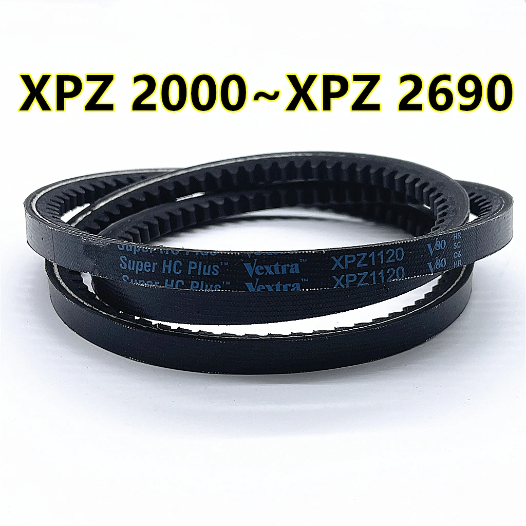 Toothed V-belt XPZ2000 XPZ2030 XPZ2060 XPZ2080 XPZ2120 XPZ2160 XPZ2240 XPZ2280 XPZ2360 XPZ2410 XPZ2500 XPZ2540 XPZ2650 XPZ2690