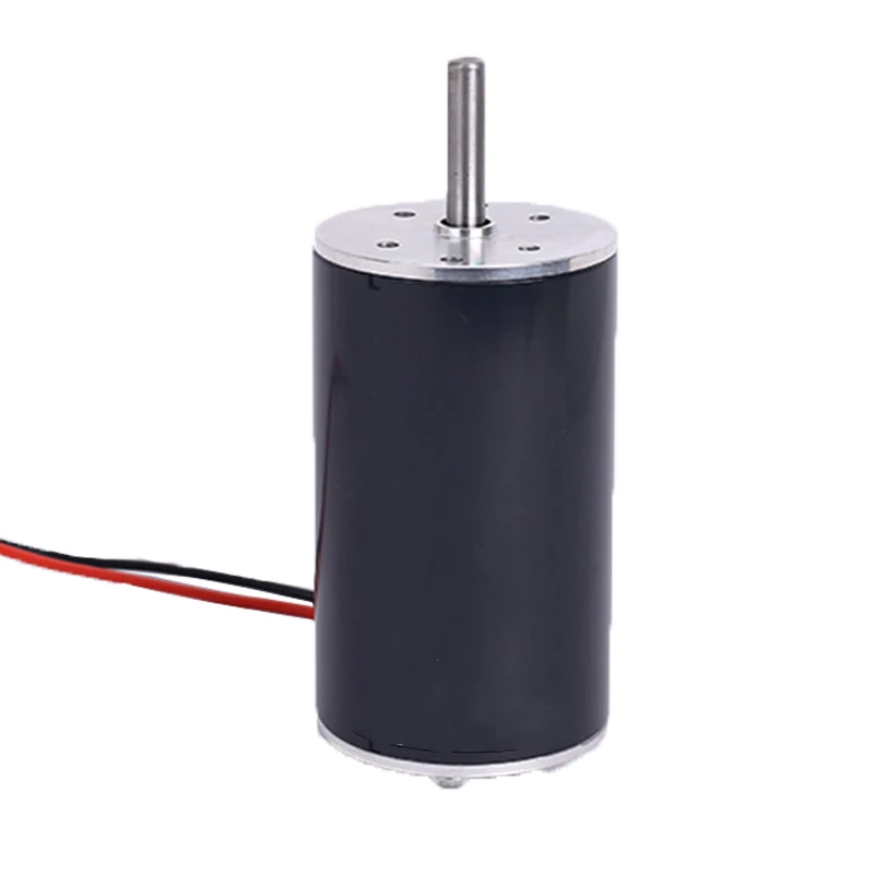 50W 80W 100W 63mm 12V 24V 2000rpm 4000rpm 5000rpm 6000rpm High Speed Electrical Brushed Small DC Motor