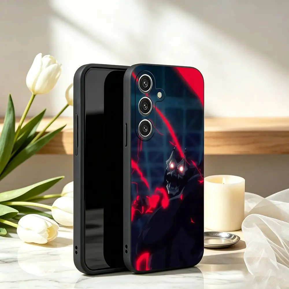 Kaiju No8 Anime Phone Case For Samsung Galaxy A73,A72,A71,A70,A53,A52,A51,Others Soft Black Cover
