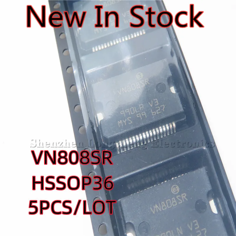 

5PCS/LOT VN808 VN808SR VN808TR-E HSSOP-36 SMD Automotive Computer Board Driver Chip New In Stock Original