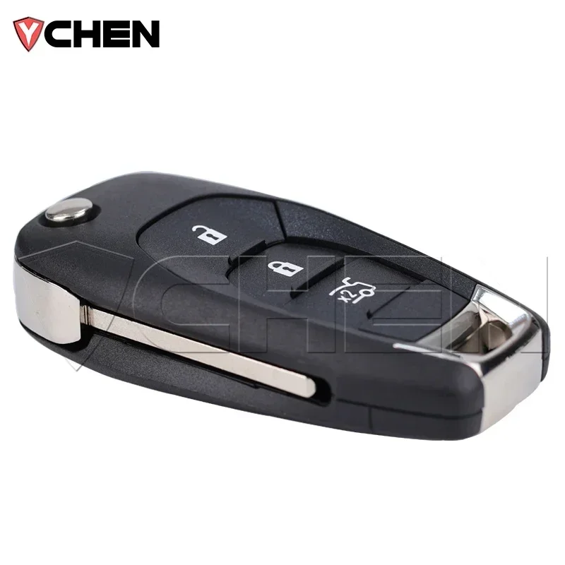 For Chevrolet Cruz 2015 Trax Sonic Spark 2021 Onix RS Aftermarket Flip Car key Remote Control 433.92 FSK 4A chip 2/3 buttons