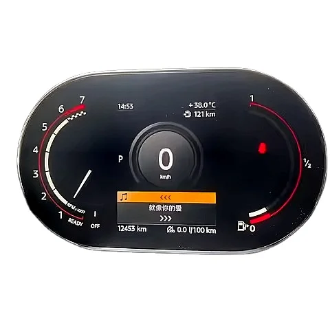 

5-дюймовый новый автомобильный ЖК-кластер для Bmw Mini R56 R60 2007-2014, обновление спидометра, интеллектуальная приборная панель