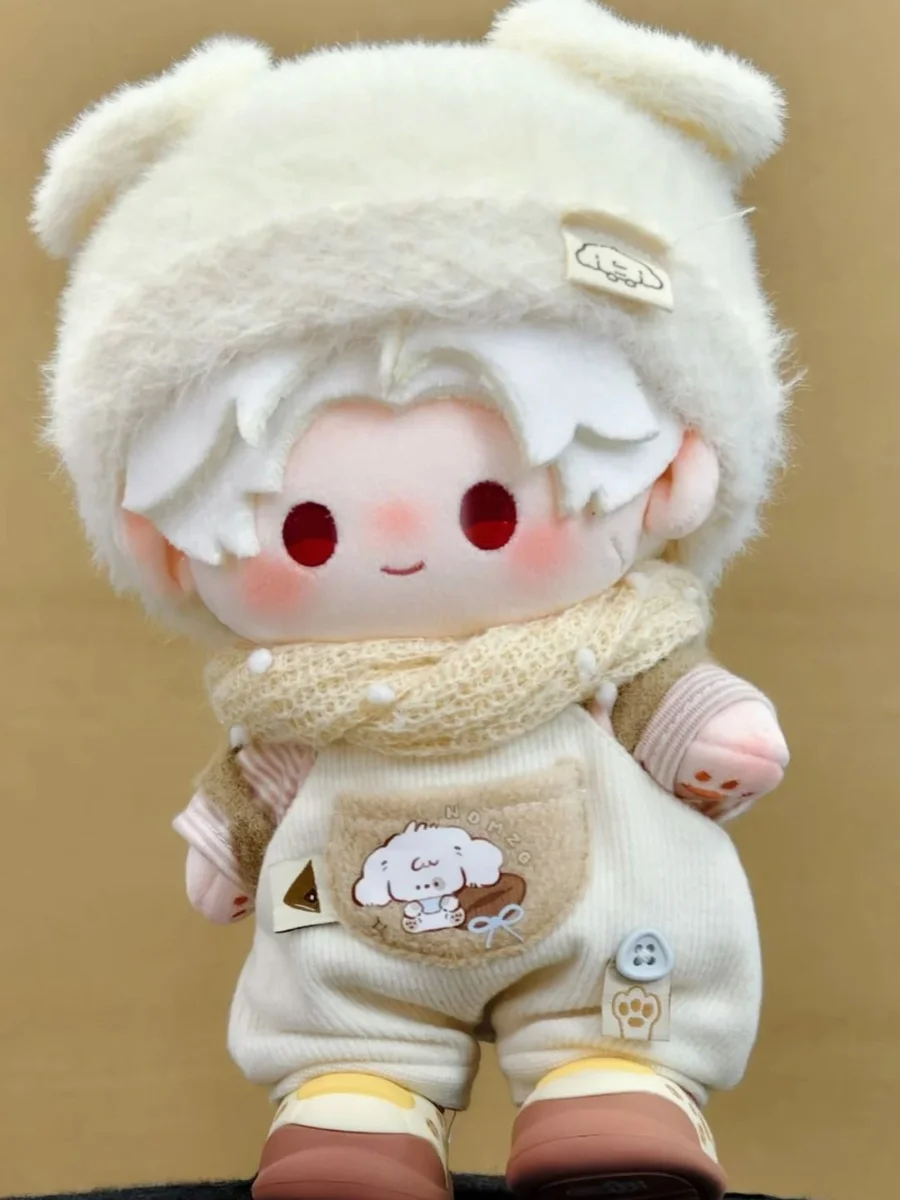 

Love and deep space doll clothes Sylus doll clothes 10cm cute 20cm doll clothes suspenders scarf