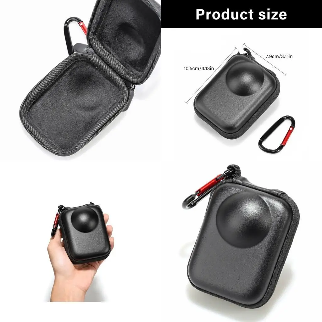 

Y1UB Customs Fit Impact Resistant Camera for OSMO360 Lightweight EVA Shell For Outdoor Enthusiasts Soft Inner Lining