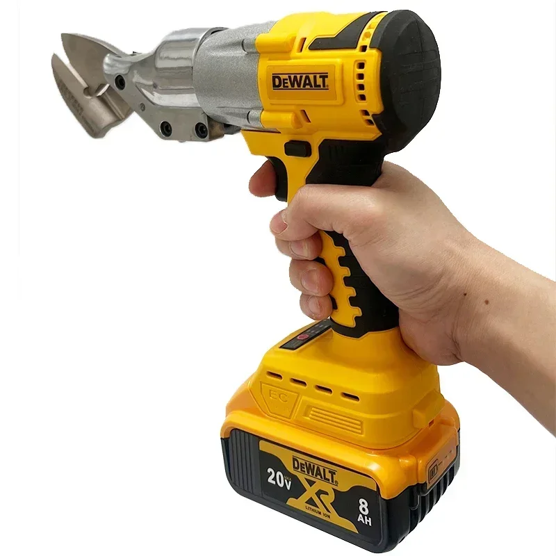 Dewalt tesoura elétrica sem escova 500w sem fio folha de ferro tesoura elétrica ferramentas corte metal caber 18v 20v bateria
