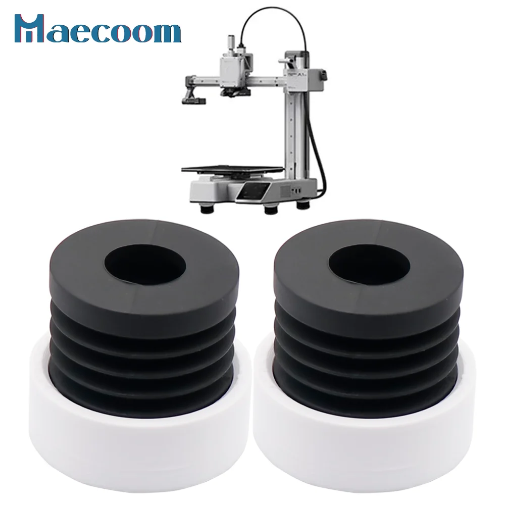 4Pcs Anti Vibration Feet Kit for Bambu Lab A1 Mini, 3D Printer Accessories  Rubber Anti Slip Shock Absorbing Pads - AliExpress 7