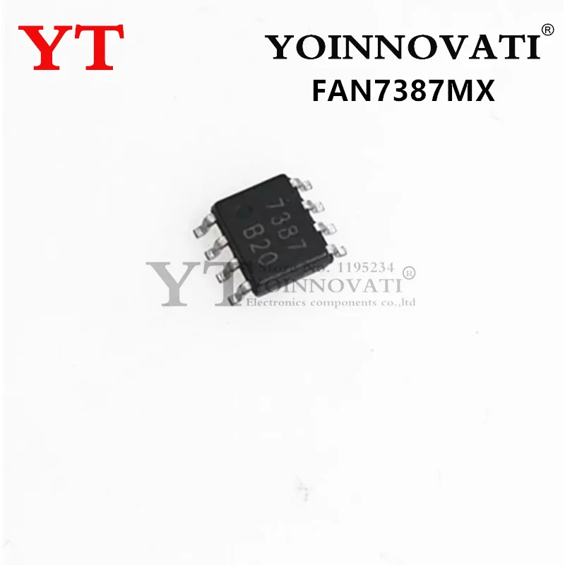 

10 шт. FAN7387MX FAN7387 7387 SOP8 IC YoinnovaTi