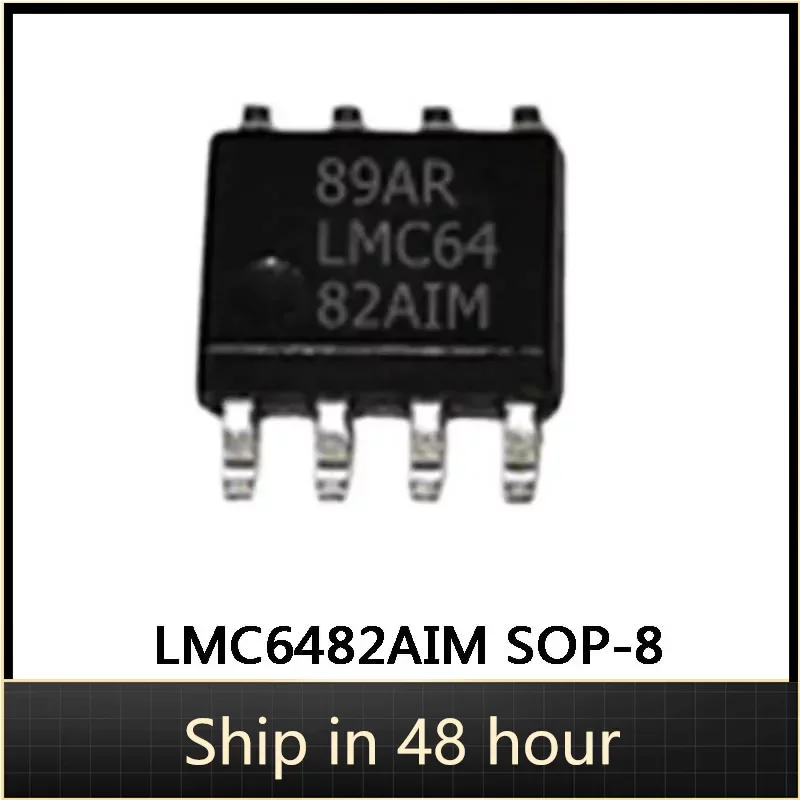 Chip IC 100% Original LMC64, LMC6482AIM, LMC6482, LMC6482IM, SMD SOP-8, en Stock, venta al por mayor, 5 piezas