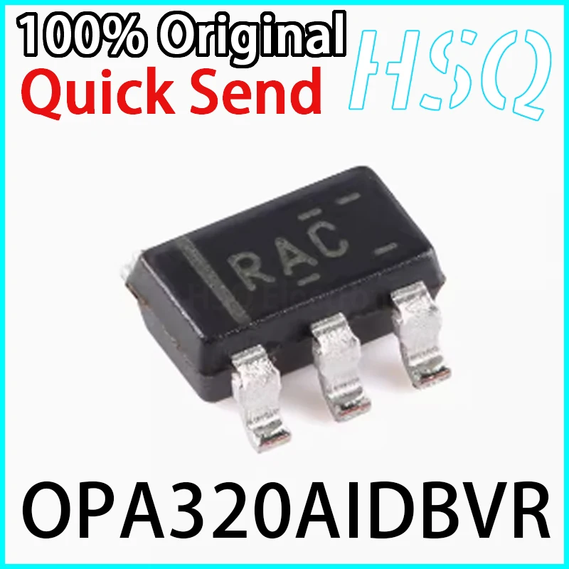 

1PCS Original OPA320AIDBVR Screen Printed RAC SOT-23-5 High-precision Operational Amplifier Chip New