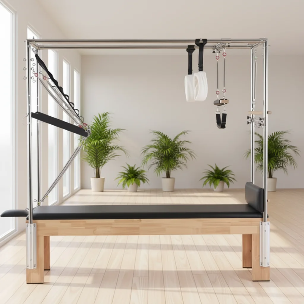 

High Quality Oak Pilates Adjustable Exercise Equipment for Pilates Studio Durable Wood