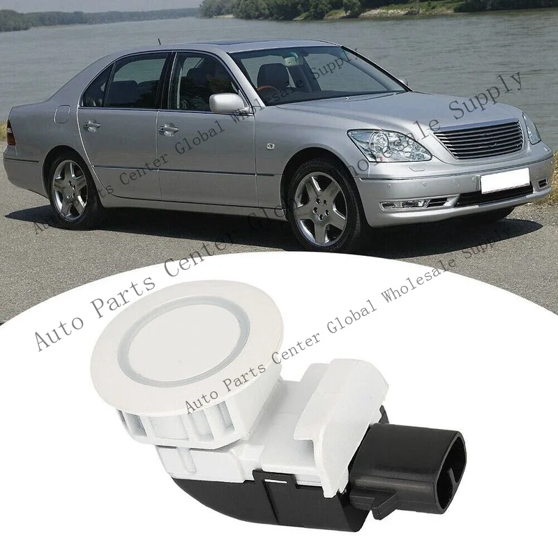 Z+ 4*White 89341-50050 Ultrasonic PDC Parking Sensor for 2001-2006 Lexus LS430 4.3L