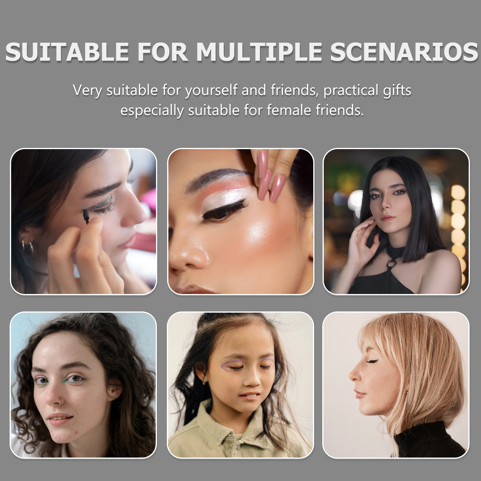 100 pezzi pennello per eyeliner applicatore per eyeliner usa e getta fibra di nylon fine strumento per il trucco degli occhi pennello essenziale per truccatore