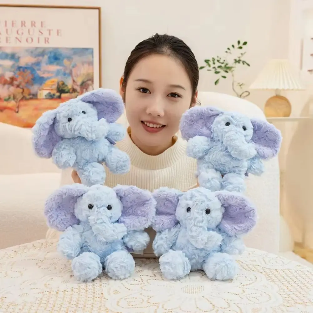 

Stuffed Animals Mini Elephant Plush Toys Throw Pillow Sleeping Doll Stuffed Elephant Toy PP Cotton 15cm Elephant Doll