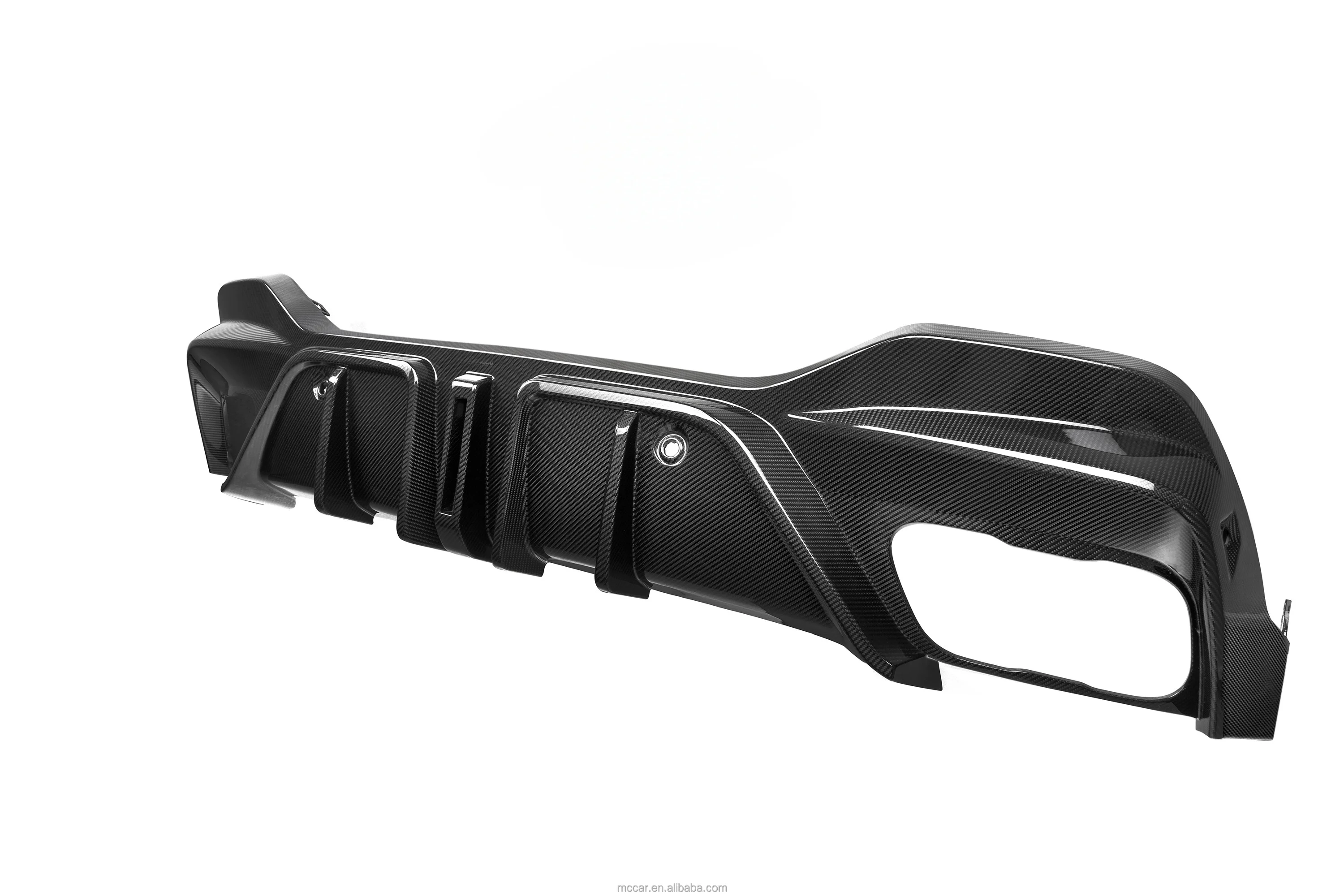Car Bumpers Rear Diffuser For BMW X6 Series G06 SQ StyleTop Material Carbon Fiber Car Rear Lips