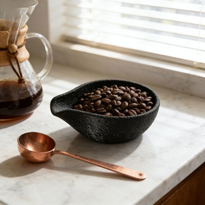 1pc Coffee Bean Dosing Cup & T - Coffee Tea Leaf And Bean 评论和价格