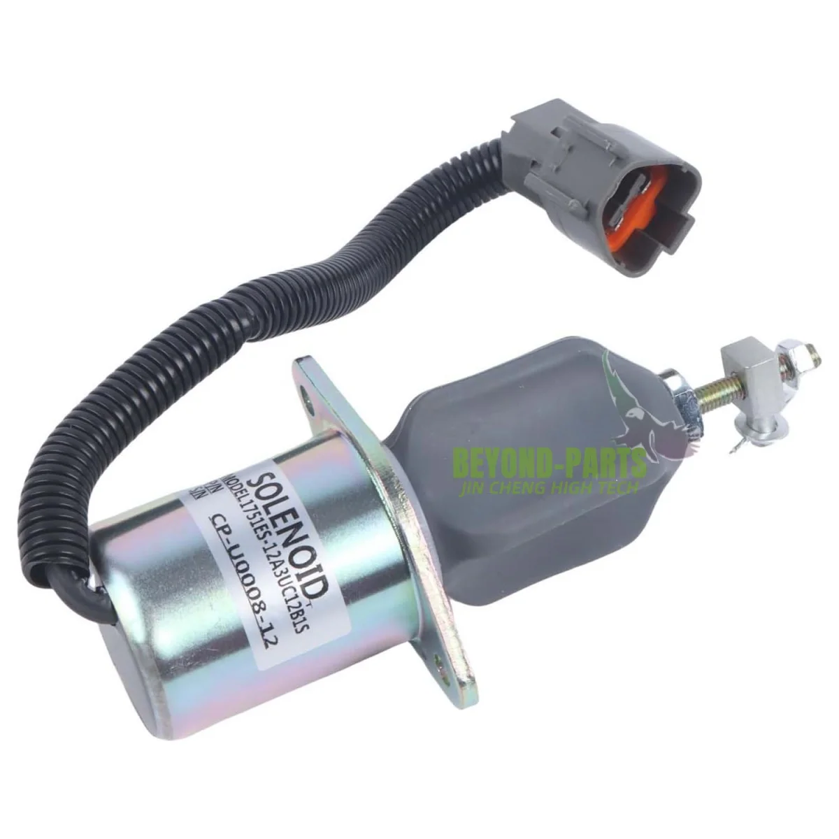 

R60-5 R210-5 R335-7 Excavator Stop Solenoid Valve 1751ES-12A3UC12B1S