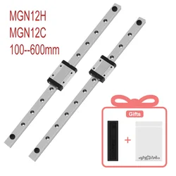 3D Printer Parts MGN12H Mini Linear Guide Rail Slide MGN Carriage for 3D Printer CNC Laser Engraving Machine