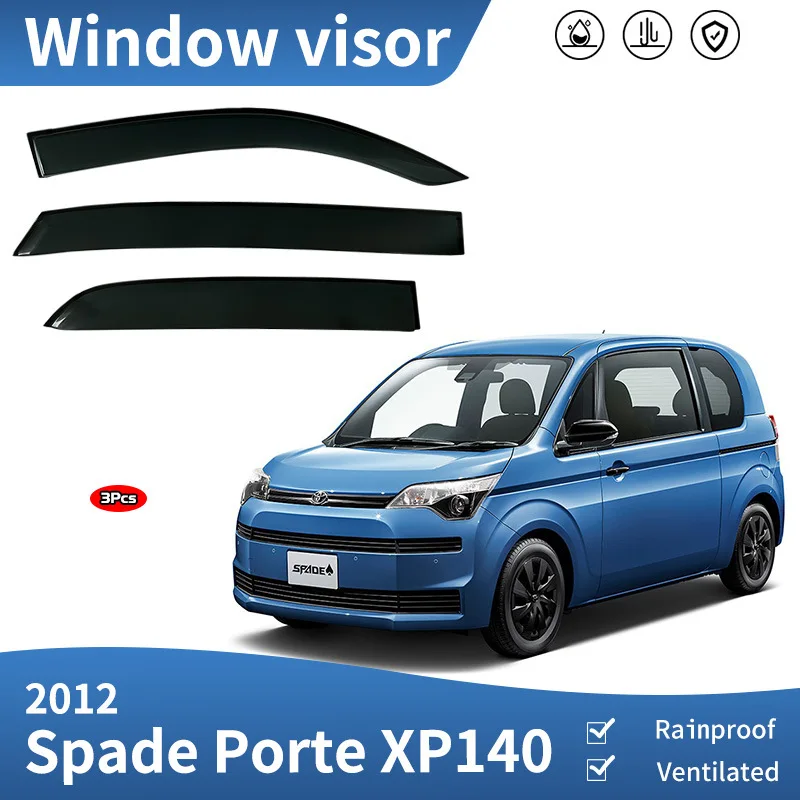 

For Spade Porte XP140 2012 Window visor Weather Shield Side Window Deflector Car windshield weather shield Car accessories