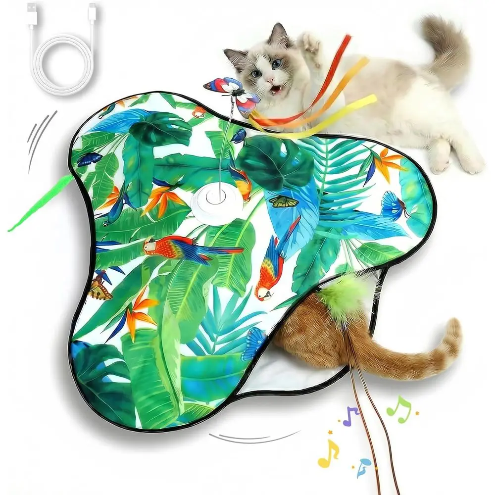 

Интерактивные игрушки для кошек: перезаряжаемые, с движущимися скрытыми перьями, звуком настоящей мыши, сенсорные игрушки для котят, для игр в помещении