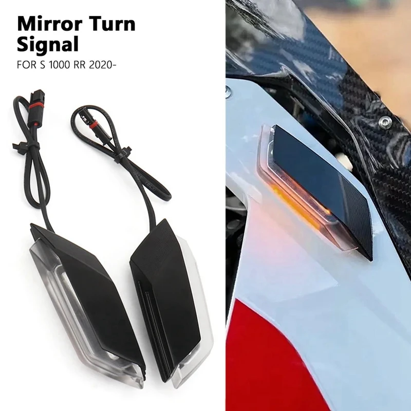 Motorcycle Front LED Turn Signals Indicator Flashing Light For BMW S 1000 RR S1000RR S1000 RR S1000rr 2020 - 2023 Accessories