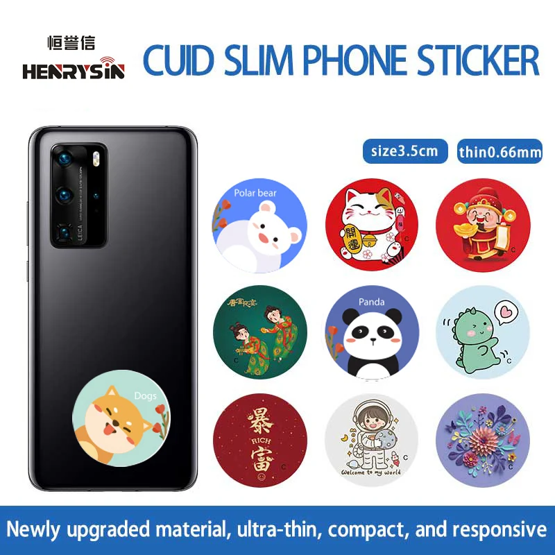 

5pcs CUID 13.56MHz RFID Copy Clone KeyTag Sticker Label Card UID Changeable Block 0 Writable Rewrite for Andriod MCT NFC Signage