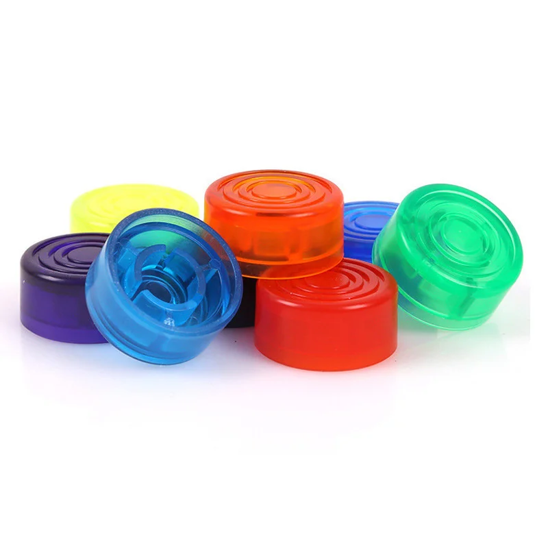 100PCS Footswitch Topper Guitar Pedal Topper Multi Color Pedal Button Caps Guitar Effect Pedal Stomp Knobs