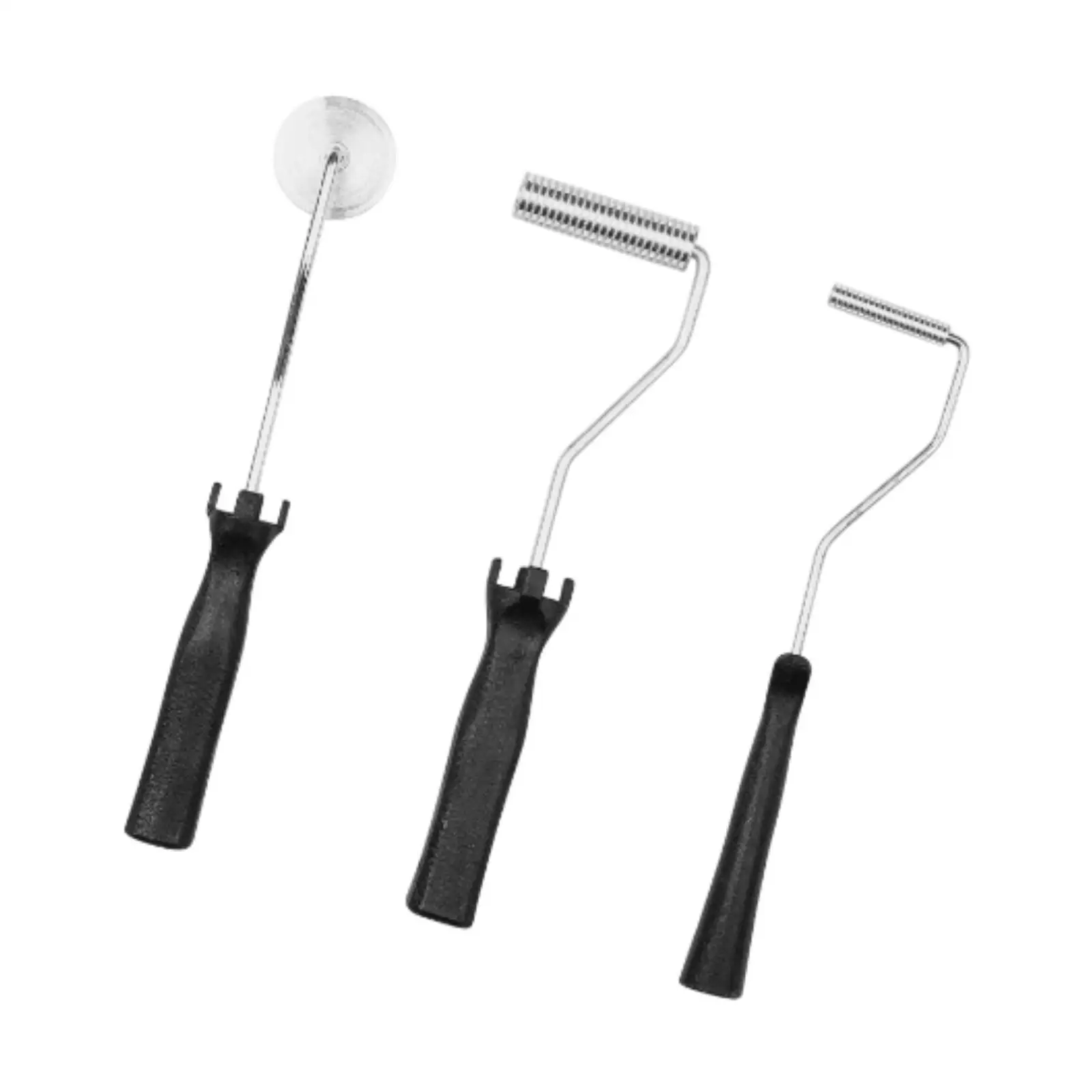 

3 ролика для ламинирования из стекловолокна, алюминиевая головка, удаление воздушных пузырей, пузырьковый ролик для проектов для ремонта композитной ванны из смолы