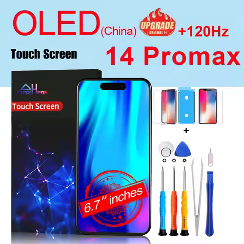 PINZHENG High Quality Screen INCELL LCD OLED For iPhone 14 Pro 15 Plus 13 Pro Max Displays For iPhone Replacement With Tools - Image 34
