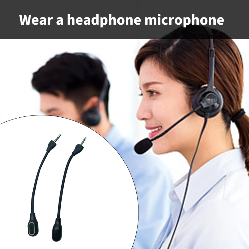 Micrófonos Micrófonos repuesto para auriculares AW920h, micrófonos desmontables Boom