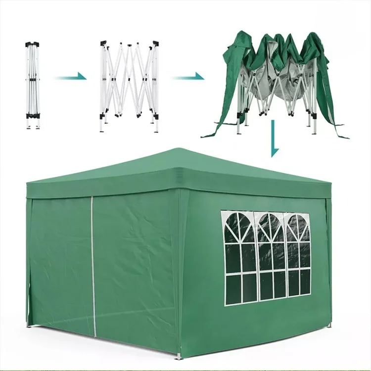 

Top Quality Outdoor Customized Portable Advertising Rainproof Large Tent Pop up Gazebo Tent Trade Show Tent