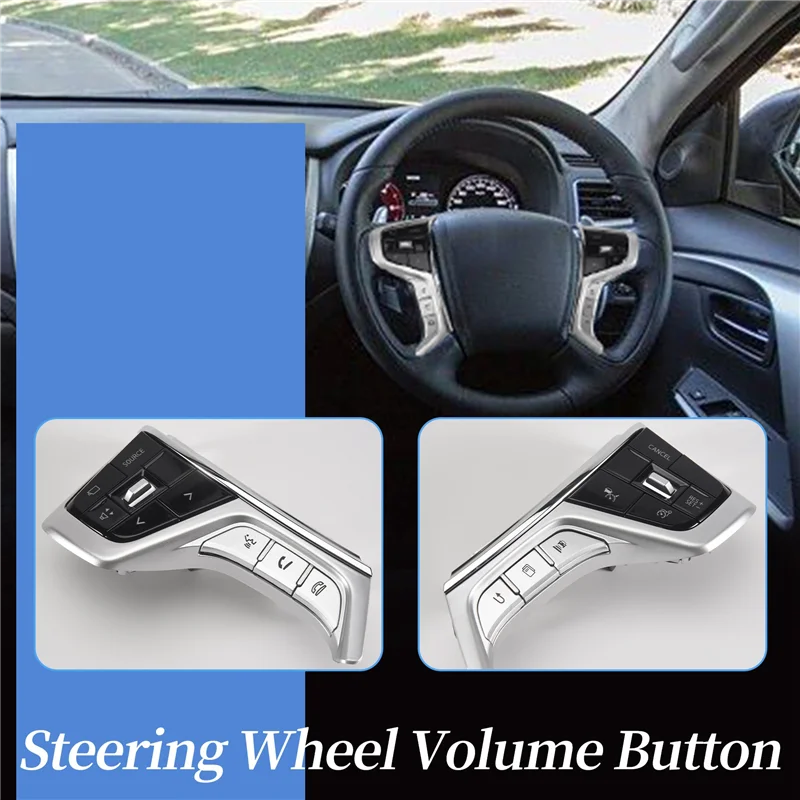 

Steering Wheel Button Switch Cruise Control Switch For Mitsubishi Pajero Sport 2015-2022 Outlander Delica L200