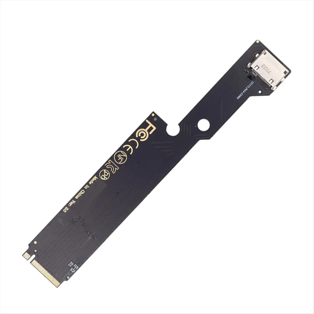 2026 جديد + PCI-E 3.0 M.2 M-key إلى Oculink SFF-8612 محول المضيف لـ 2022-2023 ThinkBook 16+ بطاقة الرسومات الخارجية و SSD