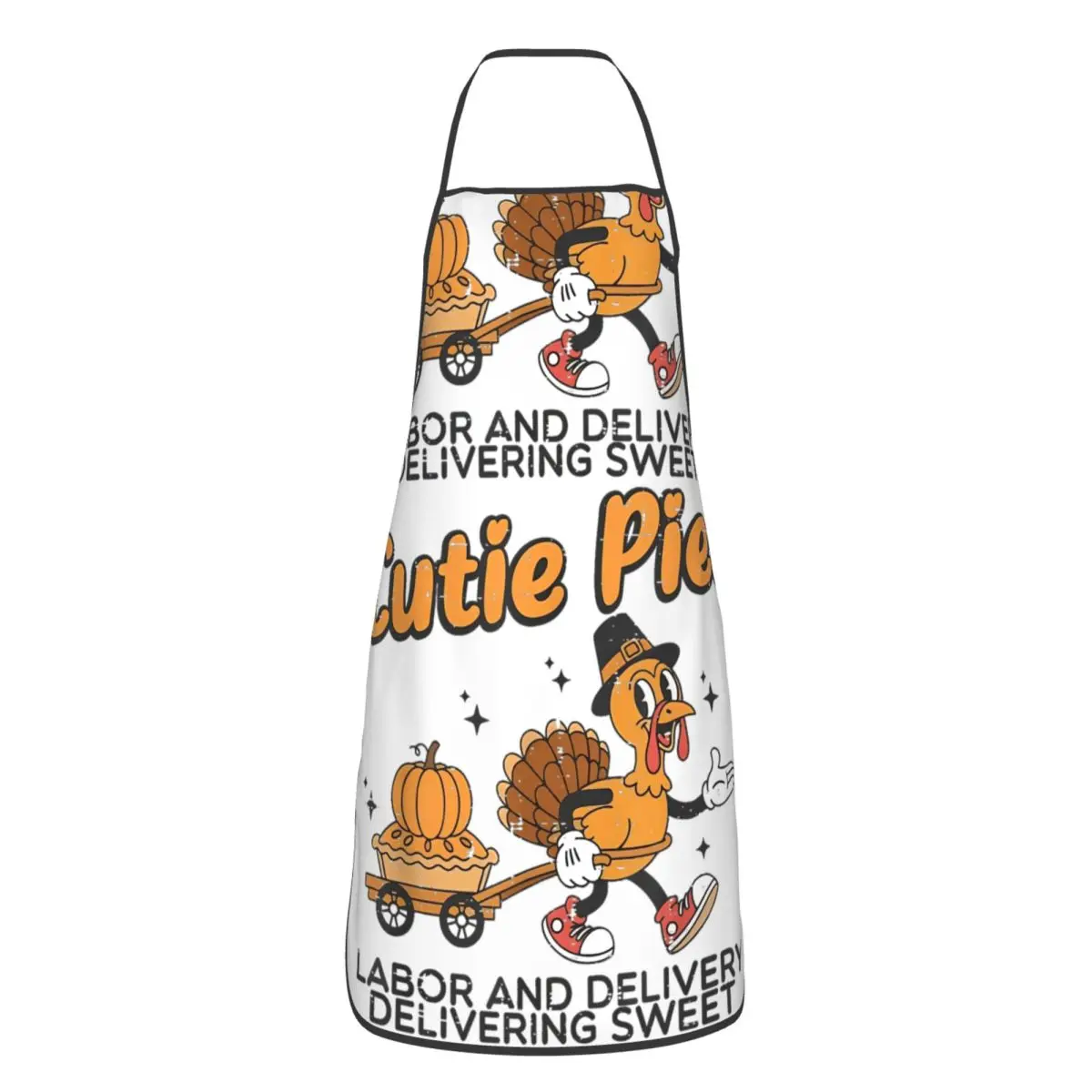

Delivering Cutie Pies Labor Delivery Thanksgiving L&D Nurse Apron Household Cleaning Painting Bibs Kitchen Funny Pinafore Chef