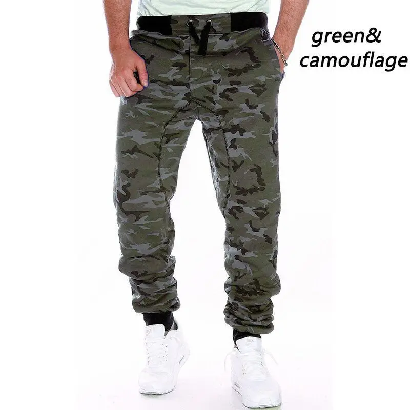 2024 New Lanyard Men Women Sportwear Camouflage Jogger Baggy Harem Sweatpants Pants Slacks Trousers Legging Large Size S-5XL