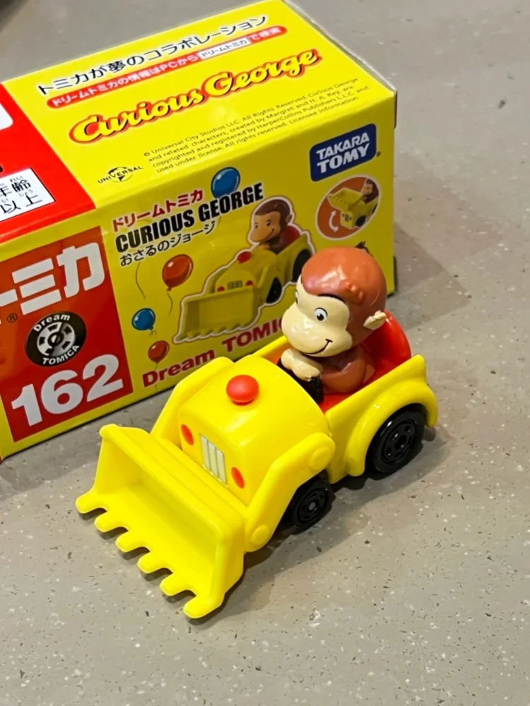 Takara Tomy Tomica Dream Tomica SP Autobus Przyjaciele Georgego z Podziwem Buldożery Mini Metalowe Modele Samochodów Zabawki Prezenty Urodzinowe dla Dzieci
