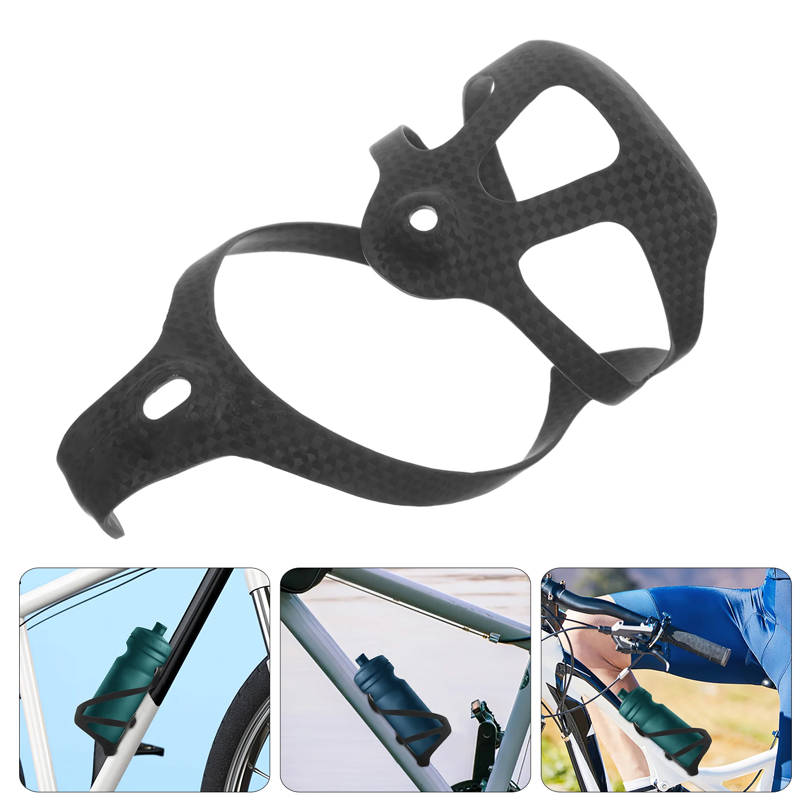 

Bike Water Bottle Cage Carbon Fiber 74Mm Lightweight Secure Cup Holder for Road Bikes Cycling Bottle Holder Cycling Cage
