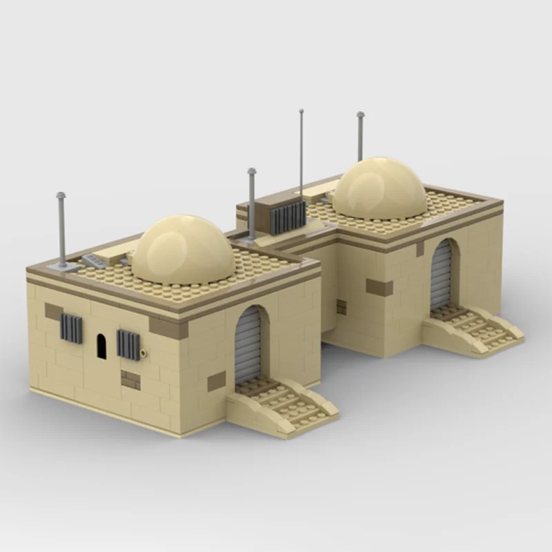 Estrela série de filmes modelo moc blocos de construção tatooine casa modelo tecnologia modular presente construção diy conjunto montagem brinquedos
