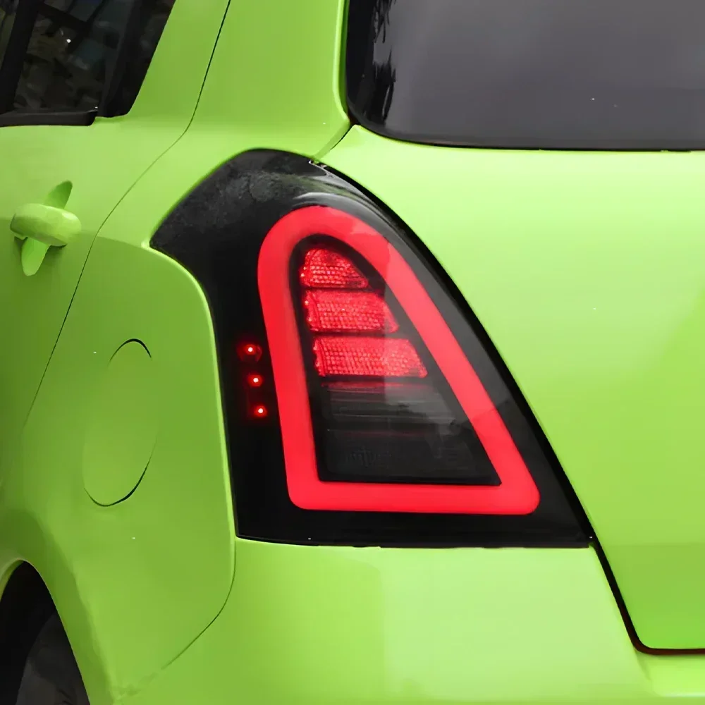 

For Suzuki Swift 2004-2016 Auto Rear Back Lamps Upgrade Highlight Flashing Signal Light Accessories LED Car Taillights Assembly