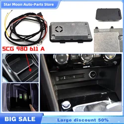 5CG 980 611 A 5CG980611A For VW golf mk7 passat b8 t-roc jetta arteon tiguan mk2 Car wireless charging